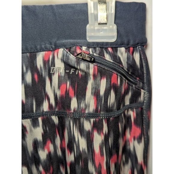 Womens Size Small Capri Pants Nike Stay Warm dri fit black pink white - Picture 7 of 16